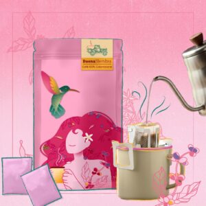 Bolsa de café Buena Siembra, Drips de cafe.